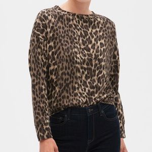 NWT Banana Republic Animal Print Sweater